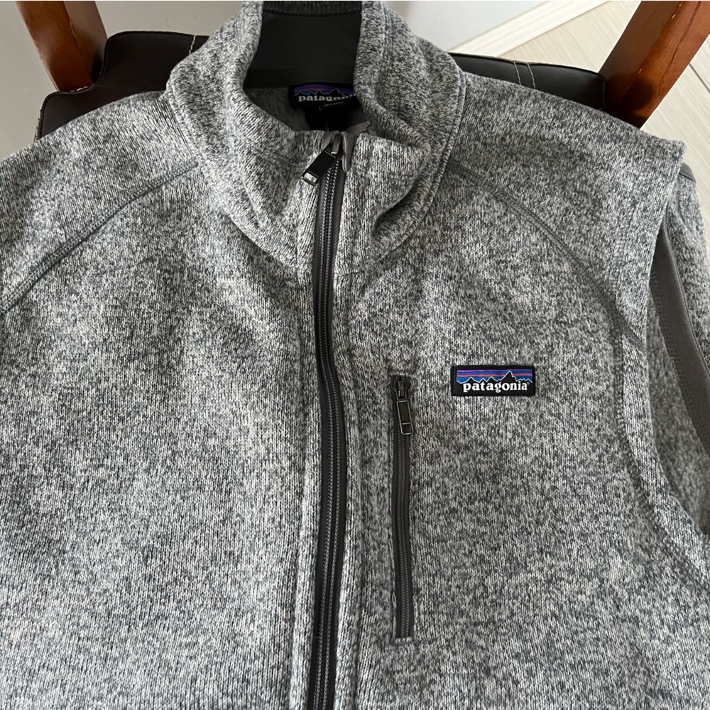 Patagonia better sweater vest with logo